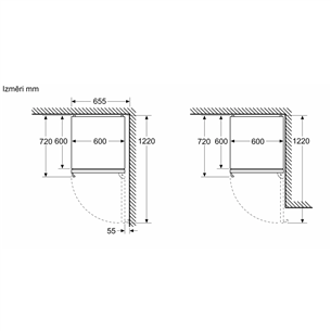 Šaldytuvas Bosch KGN39AIBT