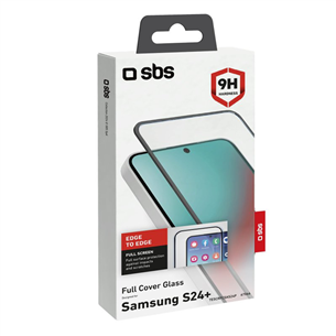 SBS Full Cover Glass Screen Protector, Samsung Galaxy S24+, прозрачный - Защита для экрана Товар - TESCRFCSAS24P