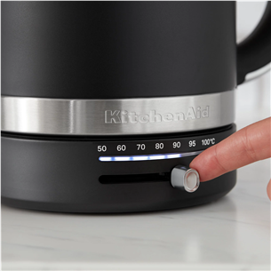 KitchenAid, 2400 W, 1,7 L, matte black - Kettle Item - 5KEK1701EBM