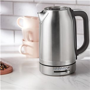 KitchenAid, 2400 W, 1,7 L, nerūdijančio plieno - Virdulys Prekė - 5KEK1701ESX