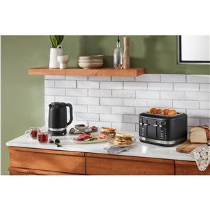KitchenAid, 1960 W, matte black - Toaster Item - 5KMT4109EBM