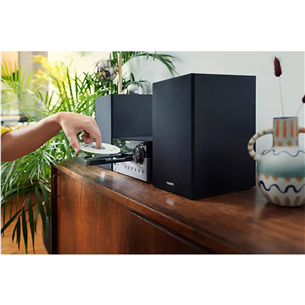 Philips TAM4505, 2.0, 60 W, Bluetooth, USB, CD, black - Music Center Item - TAM4505/12