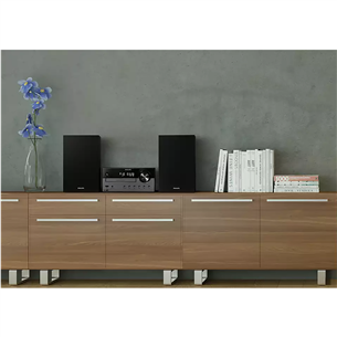 Philips TAM4505, 2.0, 60 W, Bluetooth, USB, CD, black - Music Center Item - TAM4505/12