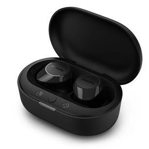 Philips TAT1209, juodos - Belaidės ausinės Prekė - TAT1209BK/00