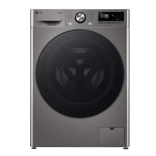 LG R700 Series, 9 kg, gylis 47,5 cm, 1200 rpm, sidabrinė - Skalbimo mašina Prekė - F2WR709S2P.APTQPMR F2WR709S2P.APTQPMR