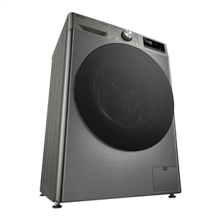 LG R700 Series, 9 kg, depth 47,5 cm, 1200 rpm, silver - Front load washing machine Item - F2WR709S2P.APTQPMR