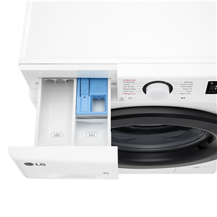 LG R500 Series, 9 kg, depth 47,5 cm, 1200 rpm - Front load washing machine Item - F2WR509SBW.ABWQPMR