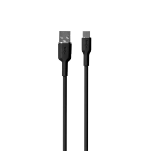 Puro Soft, USB-A / USB-C, 1,5 м, черный - Кабель Товар - PUUSBCICONBLK PUUSBCICONBLK