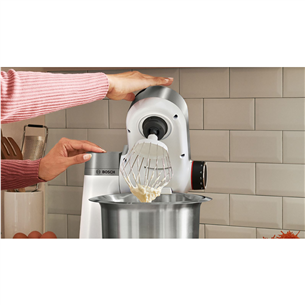 Bosch, Series 2, 3,8 L, white/silver - Kitchen machine Item - MUMS2VS30