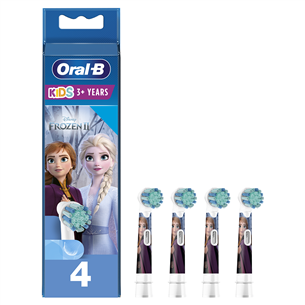Braun Oral-B, Kids Frozen II, 4 шт. - Насадки для зубной щетки Товар - EB10-4/FROZEN EB10-4/FROZEN