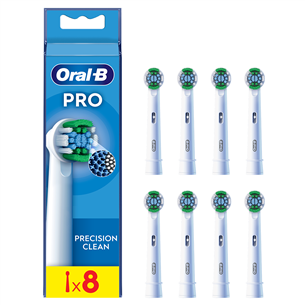 Braun Oral-B Precision Clean Pro, 8 шт., белый - Насадки для зубной щетки Товар - EB20-8/NEW EB20-8/NEW