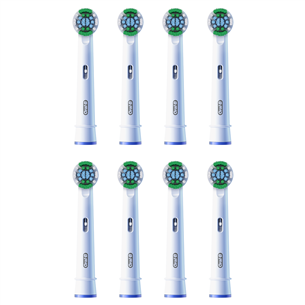 Braun Oral-B Precision Clean Pro, 8 vnt., balti - Dantų šepetėlių antgaliai Prekė - EB20-8/NEW