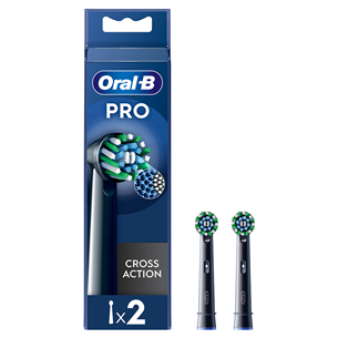 Braun Oral-B Cross Action Pro, 2 шт., черный - Насадки для зубной щетки Товар - EB50-2/NEW EB50-2/NEW