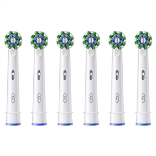 Braun Oral-B Cross Action Pro, 6 шт., белый - Насадки для зубной щетки Товар - EB50-6