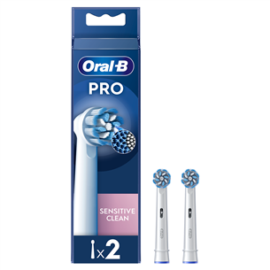 Braun Oral-B Sensitive Clean Pro, 2 шт., белый - Насадки для зубной щетки Товар - EB60-2/NEW EB60-2/NEW