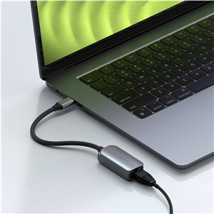 Satechi USB-C to 2.5 Gigabit Ethernet, pilkas - USB Adapteris Prekė - ST-AE25M