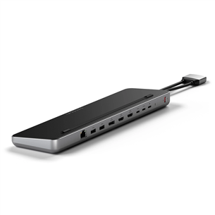 Satechi Dual Dock Stand, USB-C, 75 W, pilkas - Šakotuvas Prekė - ST-DDSM ST-DDSM