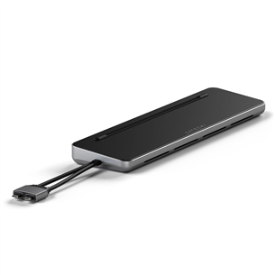 Satechi Dual Dock Stand, USB-C, 75 W, pilkas - Šakotuvas Prekė - ST-DDSM