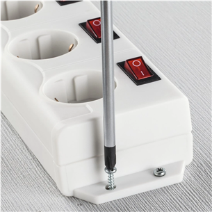 Hama Power Strip, 6-way, 1.4 m, white - Power Strip Item - 00137239