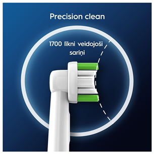 Braun Oral-B Precision Clean Pro, 6 шт., белый - Насадки для зубной щетки Товар - EB20-6