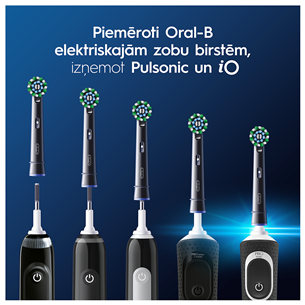 Braun Oral-B Cross Action Pro, 2 шт., черный - Насадки для зубной щетки Товар - EB50-2/NEW