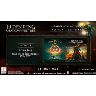 Žaidimas Elden Ring: Shadow of The Erdtree Edition, PlayStation 5  Prekė-3391892030952
