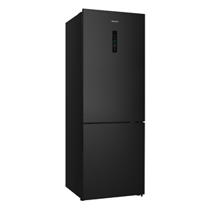 Hisense, NoFrost, 495 L, 200 cm, black - Refrigerator Item - RB645N4BFE1