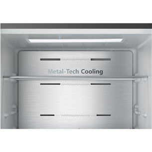 Hisense, NoFrost, 495 L, 200 cm, black - Refrigerator Item - RB645N4BFE1