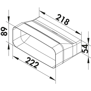 Beko - Installation kit for extractor hob Item - 4480100211