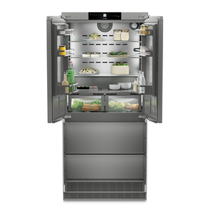 Liebherr, BioFresh NoFrost, 523 L, 203 cm, stainless steel - SBS-Refrigerator Item - ECBNE8872 ECBNE8872