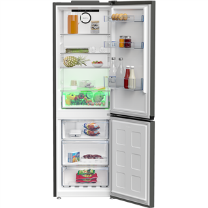 Beko, Beyond, NoFrost, 316 L, 187 cm, tamsiai pilkas - Šaldytuvas Prekė - B5RCNA366HG