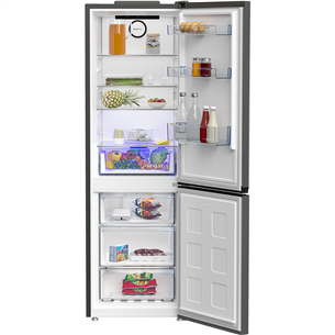 Beko, Beyond, NoFrost, 316 L, 187 cm, tamsiai pilkas - Šaldytuvas Prekė - B5RCNA366HG