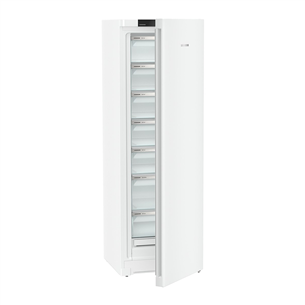 Liebherr Pure NoFrost, 278 L, aukštis 186 cm, baltas - Šaldiklis Prekė - FNE5207-22