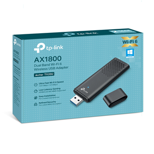 TP-Link Archer TX20U, AX1800, WiFi 6 - WiFi USB-адаптер Товар - ARCHERTX20U