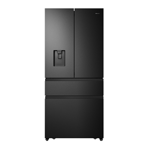 Hisense, NoFrost, 480 L, height 182 cm, black - SBS-Refrigerator Item - RF540N4WFE RF540N4WFE