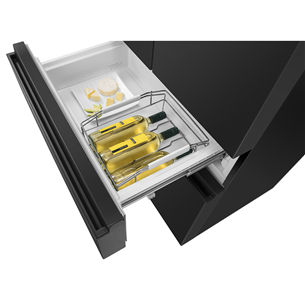 Hisense, NoFrost, 480 л, высота 182 см, черный - SBS-холодильник Товар - RF540N4WFE