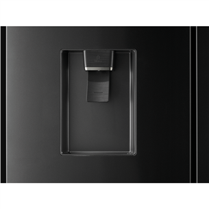 Hisense, NoFrost, 480 л, высота 182 см, черный - SBS-холодильник Товар - RF540N4WFE
