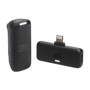JBL Quantum Stream Wireless Lightning, juodas - Belaidis mikrofonas Prekė - JBLSTRMWLLGHTBLK
