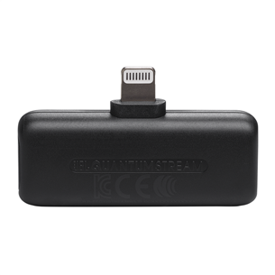 JBL Quantum Stream Wireless Lightning, juodas - Belaidis mikrofonas Prekė - JBLSTRMWLLGHTBLK
