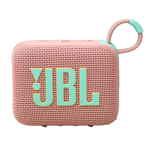 JBL GO 4, pink - Portable wireless speaker Item - JBLGO4PINK