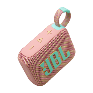 JBL GO 4, pink - Portable wireless speaker Item - JBLGO4PINK