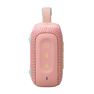 JBL GO 4, pink - Portable wireless speaker Item - JBLGO4PINK