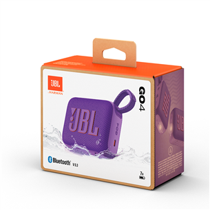 JBL GO 4, purple - Portable wireless speaker Item - JBLGO4PUR