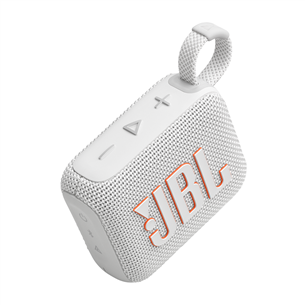 JBL GO 4, white - Portable wireless speaker Item - JBLGO4WHT