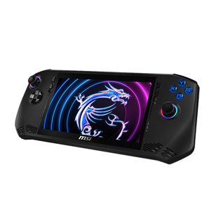 MSI Claw A1M, 7", FHD, Core Ultra 5, 16 GB, 512 GB, touchscreen, juoda - Žaidimų konsolė Prekė - CLAW-A1M-028NL