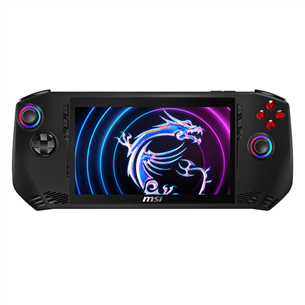 MSI Claw A1M, 7", FHD, Core Ultra 7, 16 GB, 1 TB, touchscreen, juoda - Žaidimų konsolė Prekė - CLAW-A1M-032NL CLAW-A1M-032NL