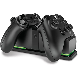 PowerA Dual Charging Station, Xbox X|S and Xbox One, juoda - Įkrovimo stotelė Prekė - 617885025532