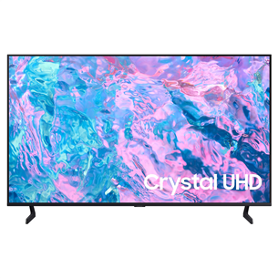 Samsung Crystal CU7092, 43'', 4K UHD, LED LCD, juodas - Televizorius Prekė - UE43CU7092UXXH UE43CU7092UXXH