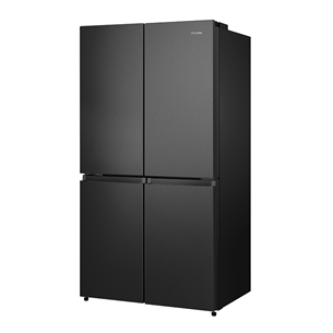 Hisense, Total No Frost, 609 L, aukštis 179 cm, juodas - Šaldytuvas Prekė - RQ758N4SBFE