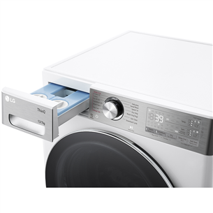 LG, 13 kg / 7 kg, gylis 61,5 cm, 1400 rpm - Skalbimo mašina - džiovyklė Prekė - F4DR913P3WA.ABWQPMR
